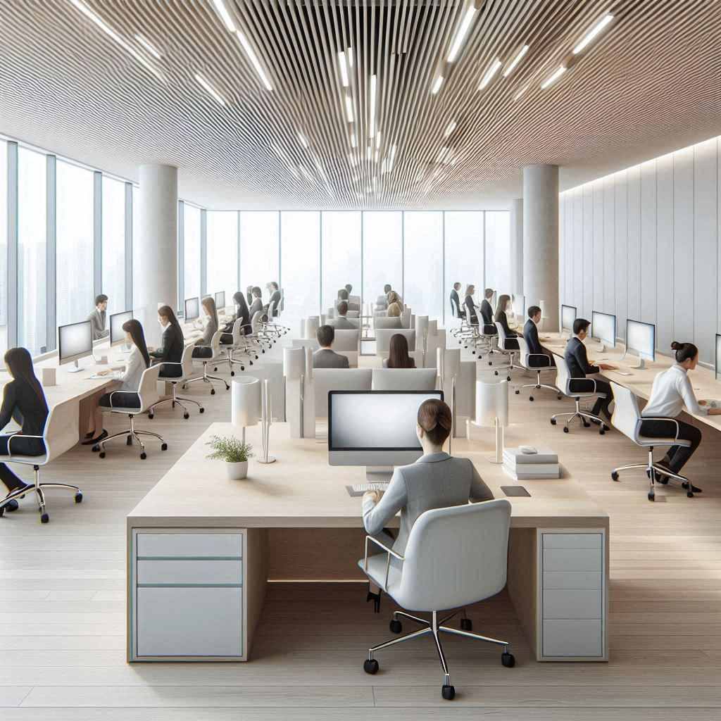 投资团队在写字楼办公推进大型企业分区管理时遇到工位临时调整该怎么协调